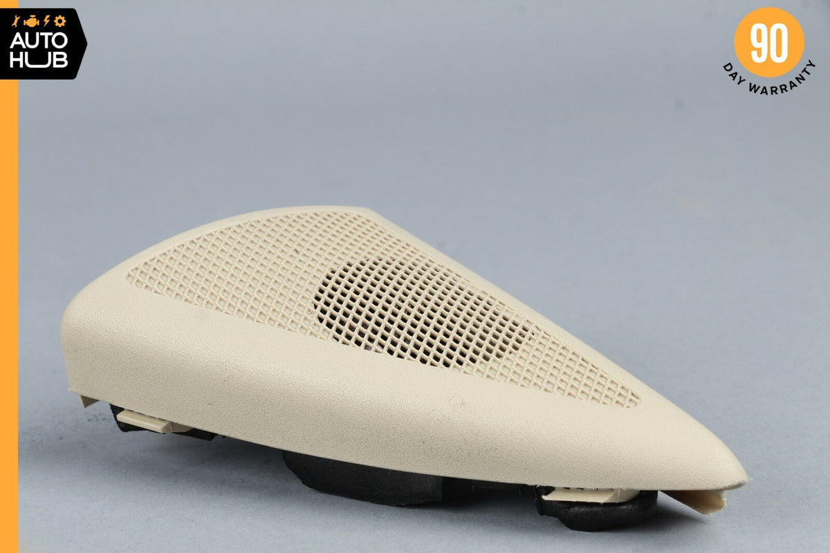 03-06 Mercedes W211 E500 E350 E55 AMG Front Left Tweeter Speaker Cover Beige OEM - photo 3