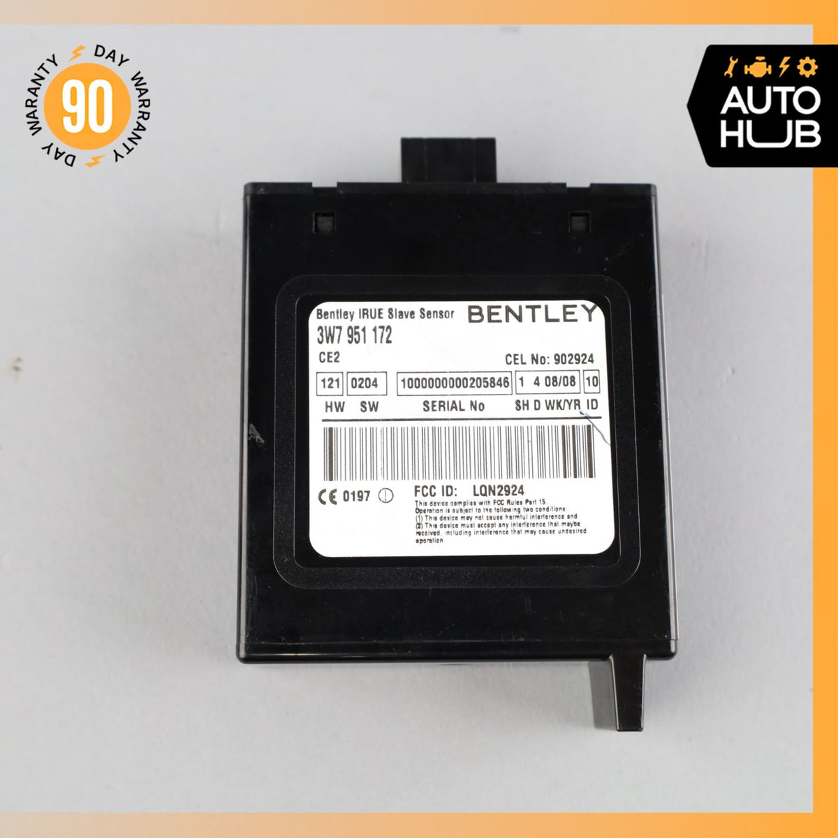 07-18 Bentley Continental GTC Anti Theft Alarm Movement Module OEM - photo 8