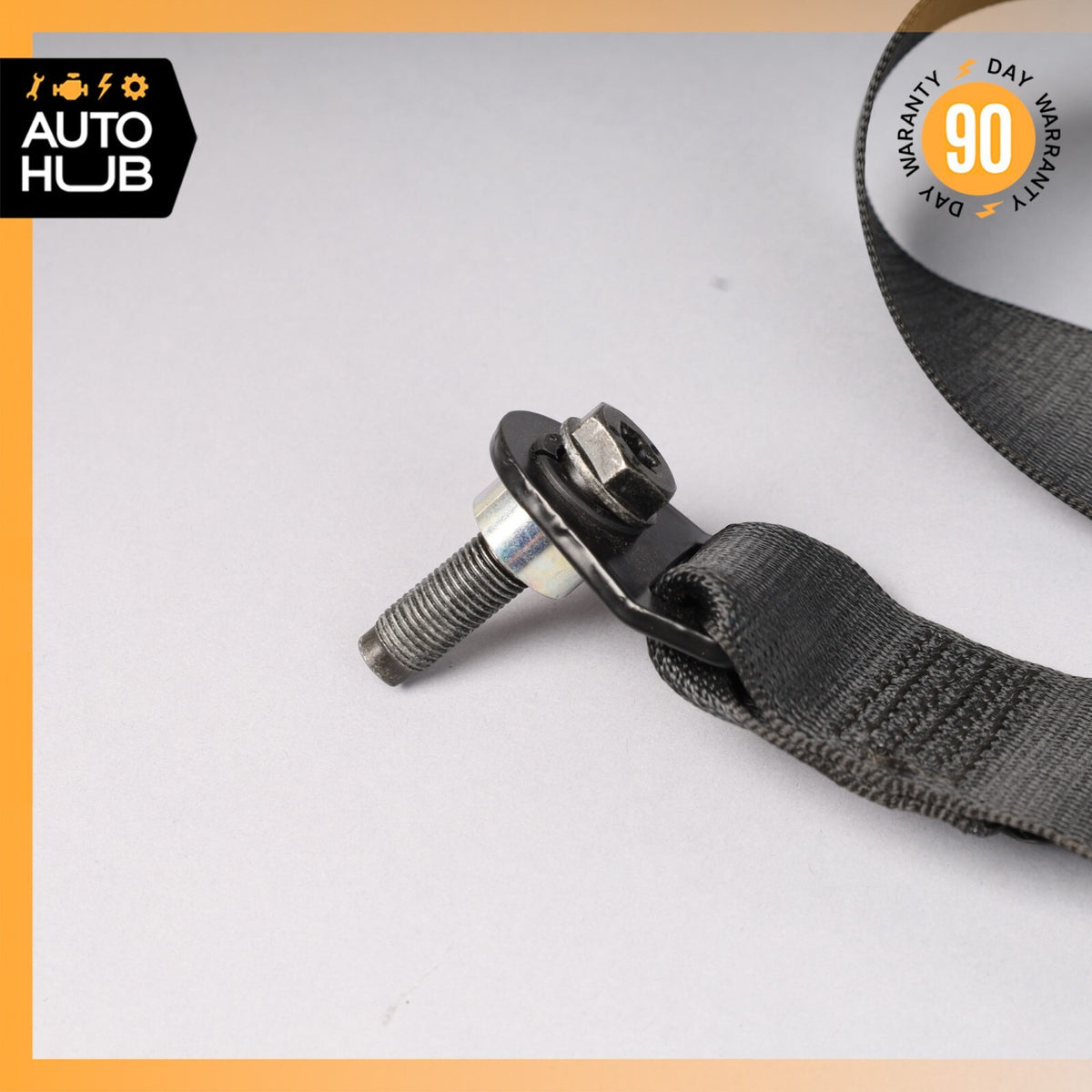 14-22 Maserati Ghibli M157 Rear Left or Right Side Seat Belt Black OEM - photo 6