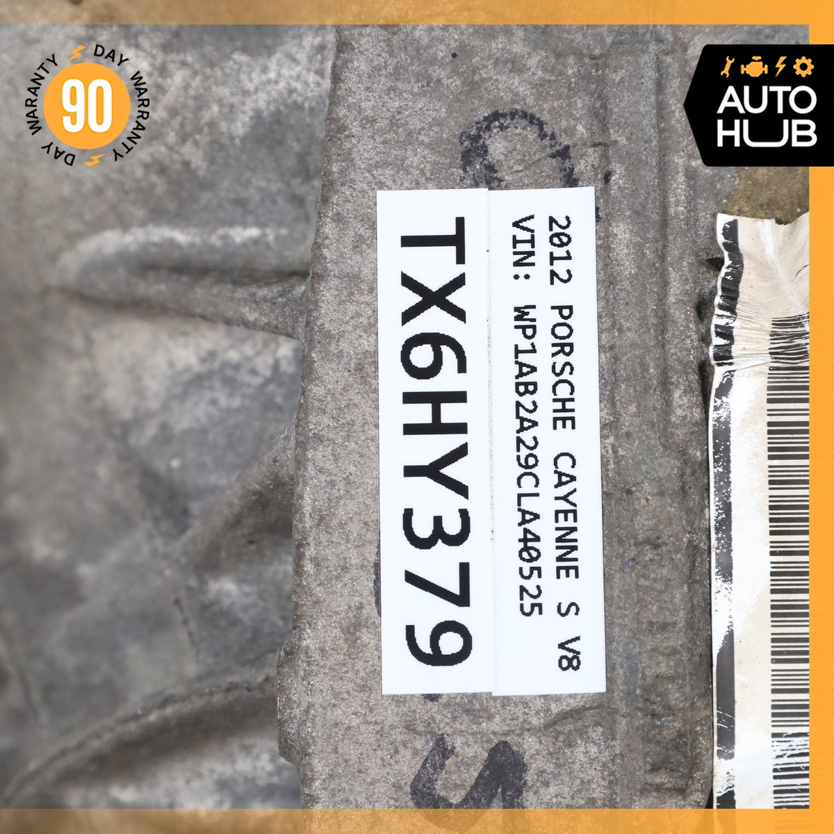 11-14 Porsche Cayenne S 958 4.8L V8 Rear Differential Diff Axle Carrier OEM - photo 18