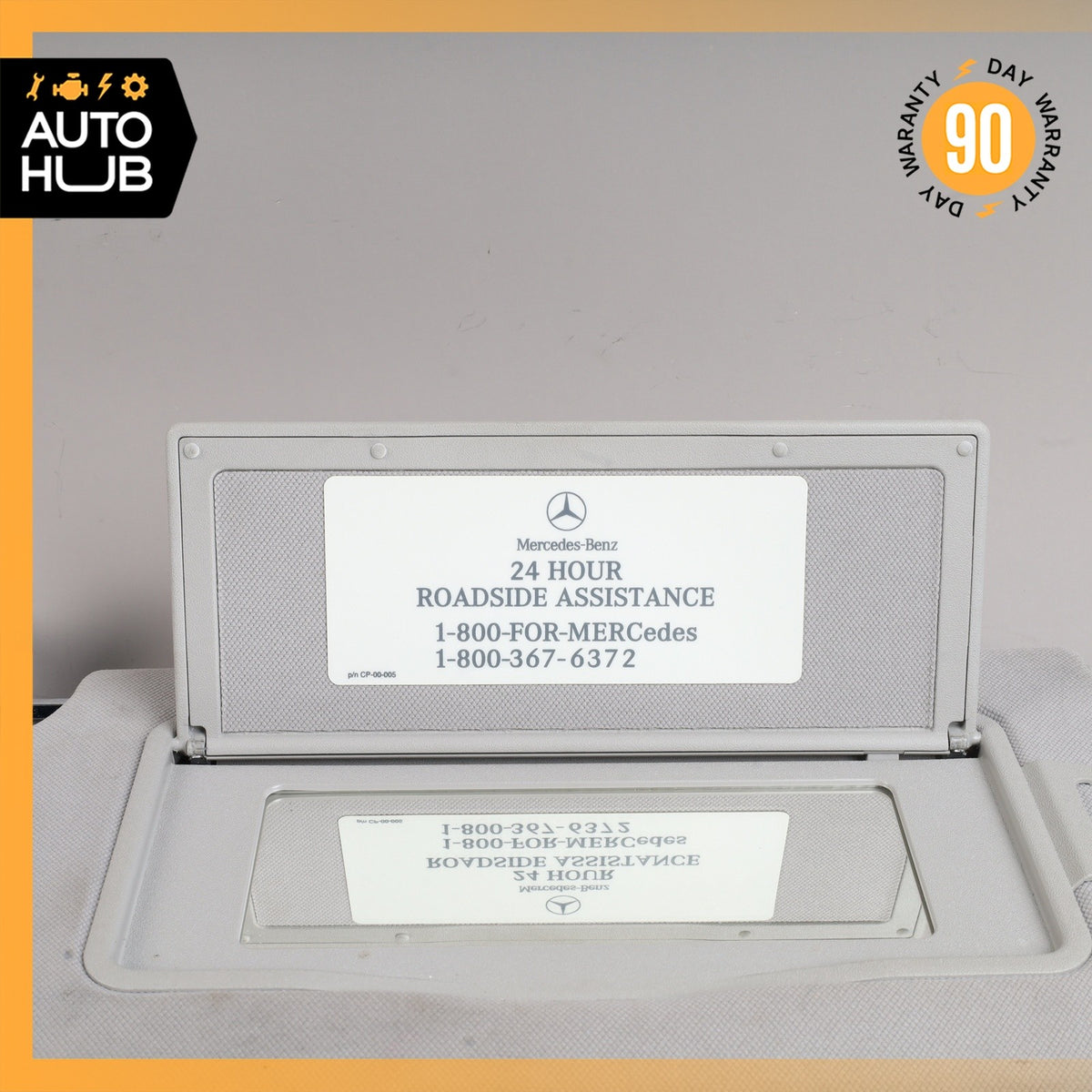 07-14 Mercedes W221 S550 CL550 S400 Left Side Sun Visor Shade Sunvisor Gray OEM - photo 9