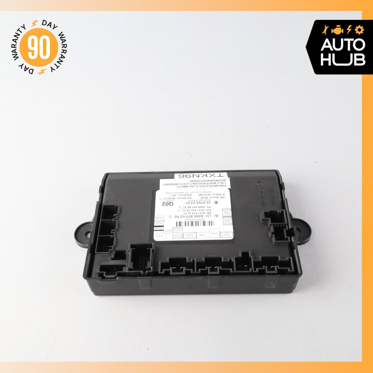 07-13 Mercedes W221 S550 S400 Rear Right or Left Side Door Control Module OEM - photo 3