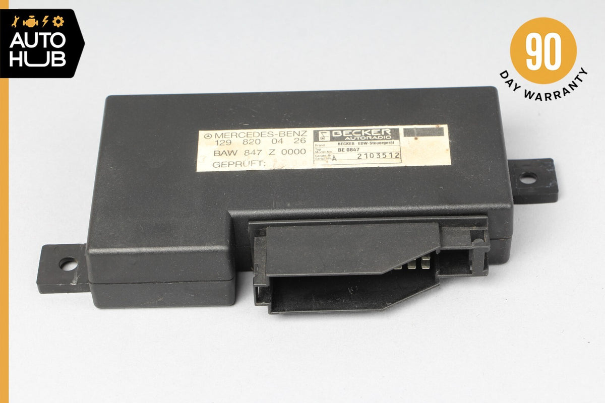 90-95 Mercedes R129 300SL SL320 SL500 Anti Theft Key Alarm Control Module OEM - photo 2