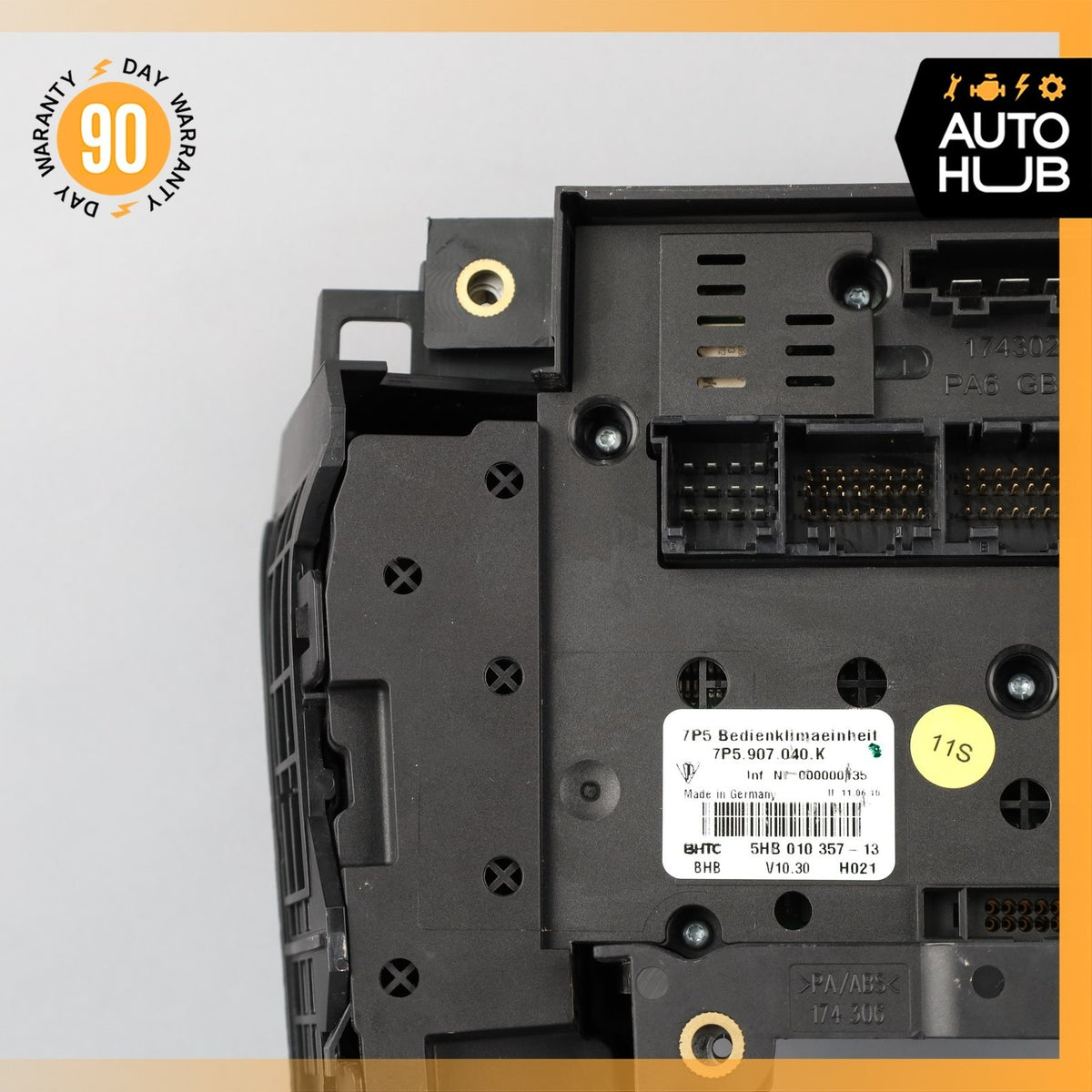 11-12 Porsche Cayenne 958 Front A/C Heater Climate Control Switch 7P5907040K OEM - photo 10