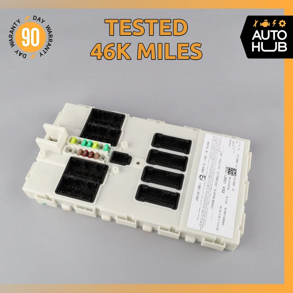 14-21 BMW i3 I01 Hybrid Front Comfort Body Computer Control Module BCM OEM 46k - photo 1