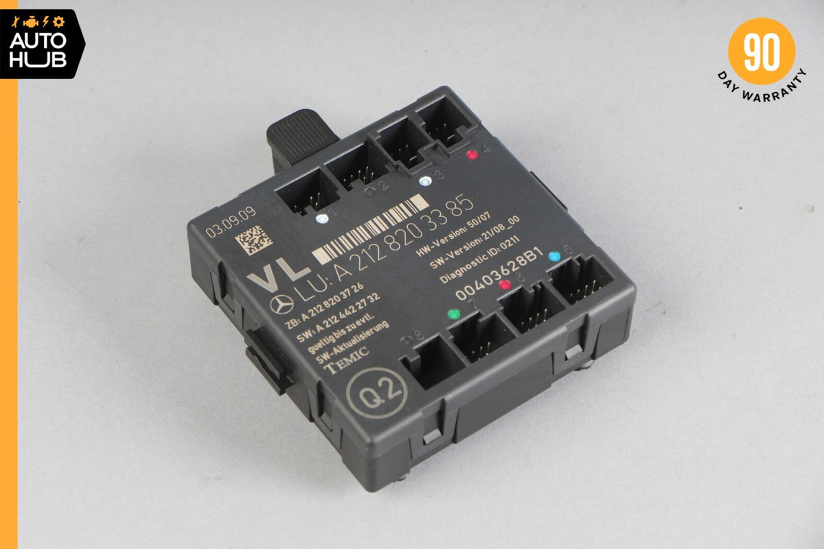 08-18 Mercedes W212 E350 SLK350 E400 Front Left Side Door Control Module OEM - photo 1