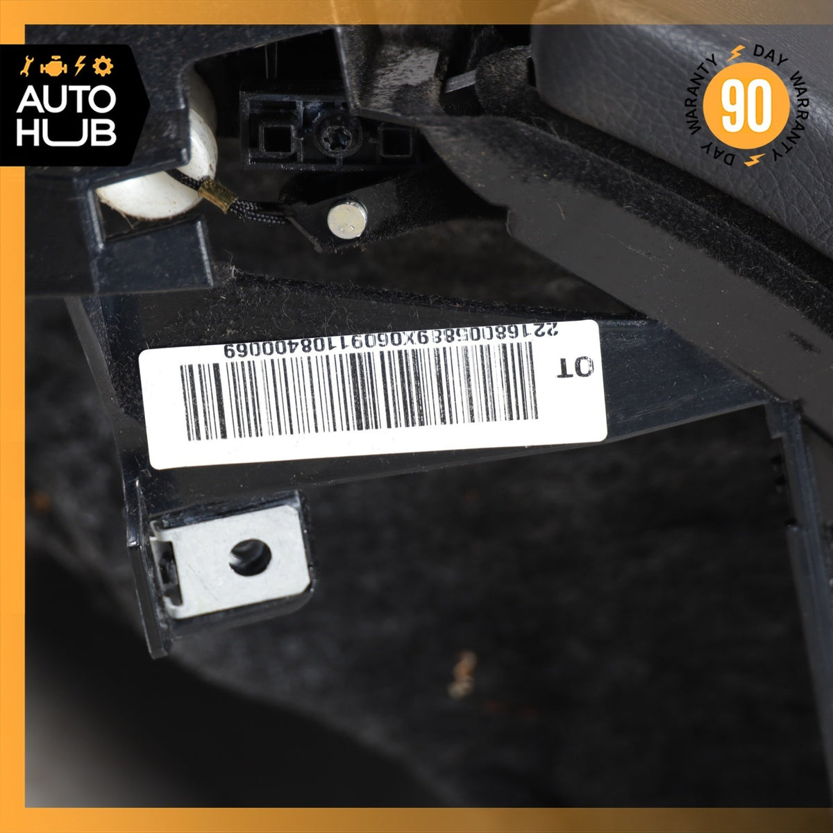 11-13 Mercedes W221 S550 S63 Dash Board Glove Box Compartment Nappa Black OEM - photo 20