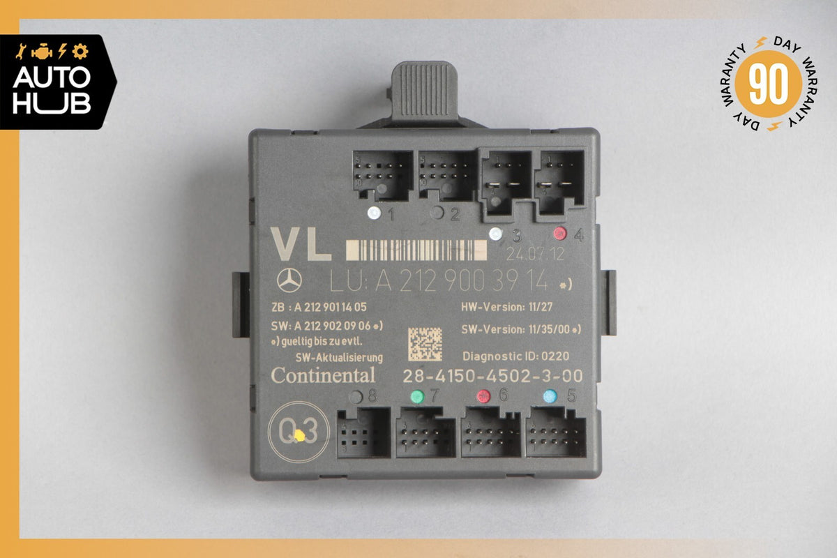 08-18 Mercedes W204 C250 CLS550 Front Left Driver Side Door Control Module OEM - photo 5