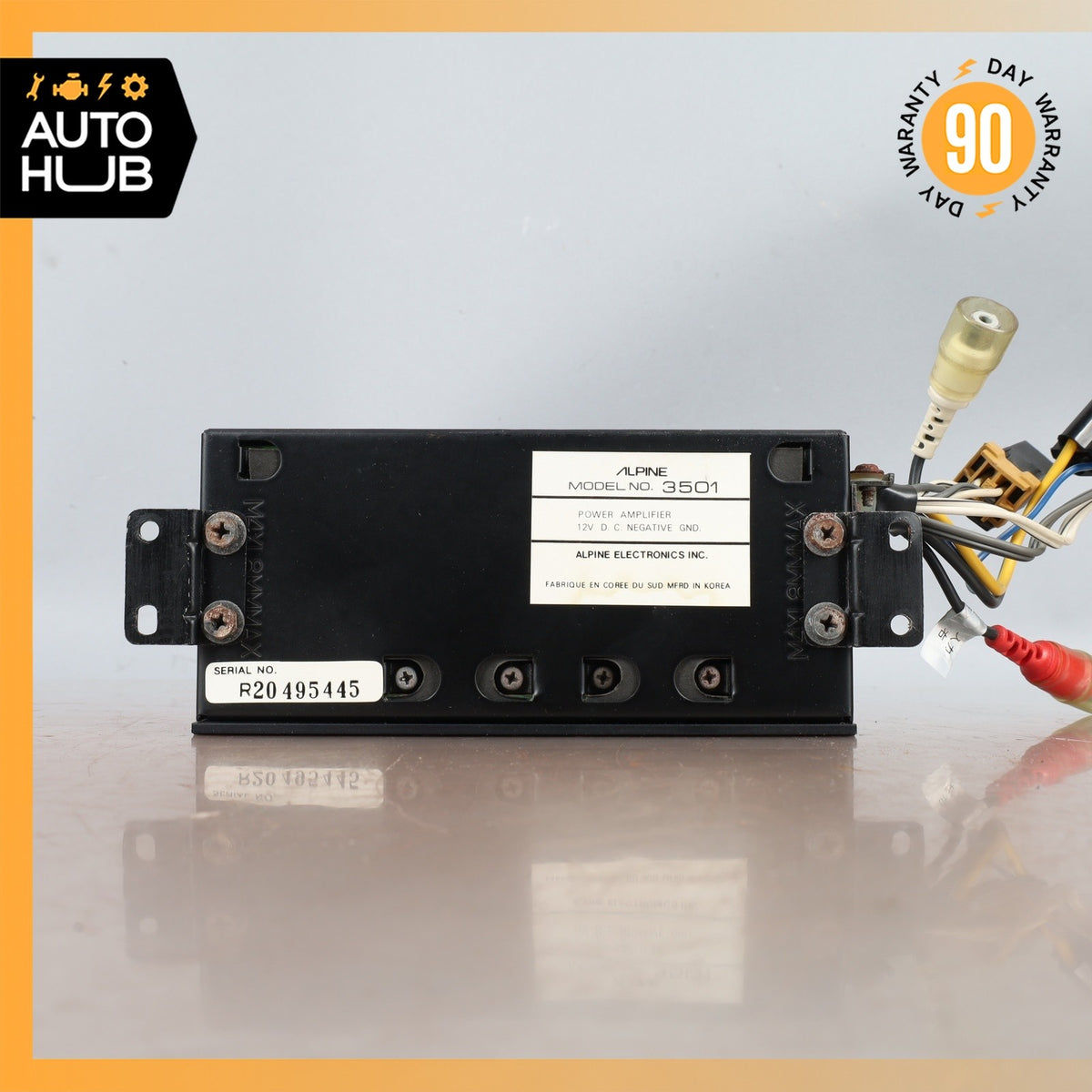 Bentley Brooklands Audio Sound System Amplifier Amp Alpine OEM - photo 8