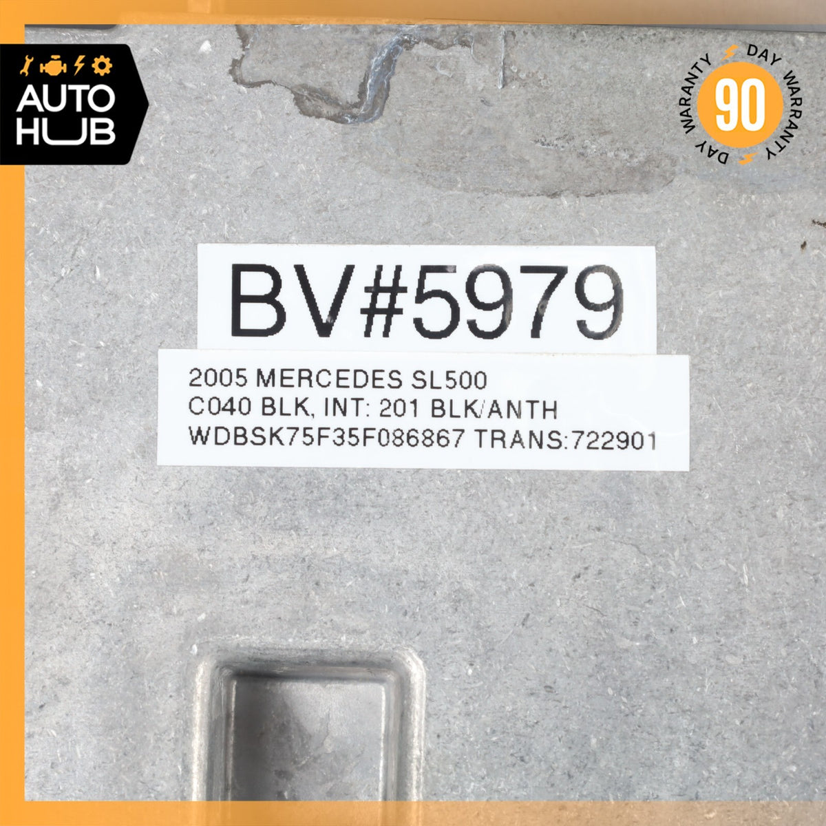 03-11 Mercedes R230 SL500 E55 AMG Motorola Bluetooth Communication Module OEM - photo 15