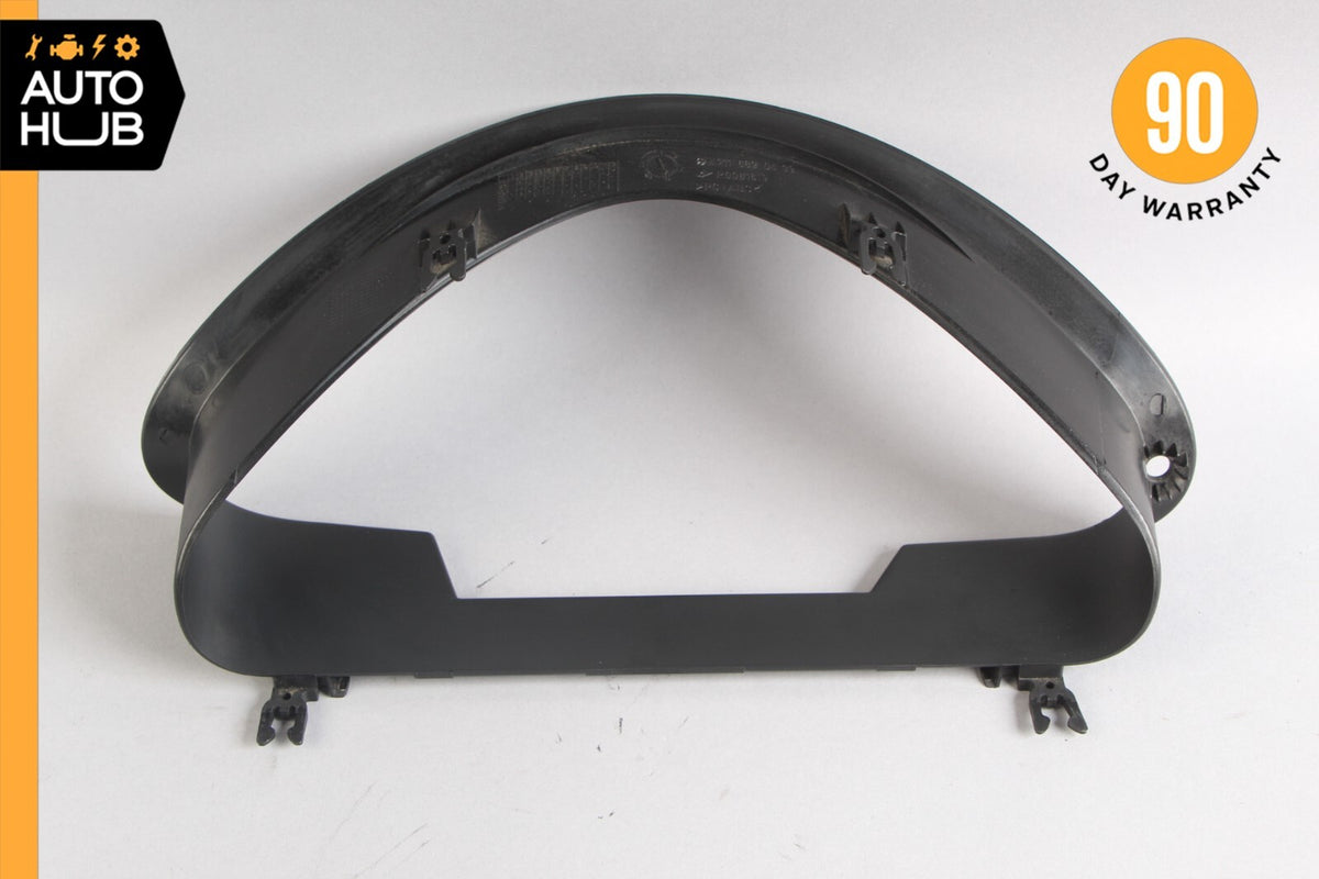 03-09 Mercedes W211 E350 E63 AMG Instrument Cluster Speedometer Bezel Trim OEM - photo 7