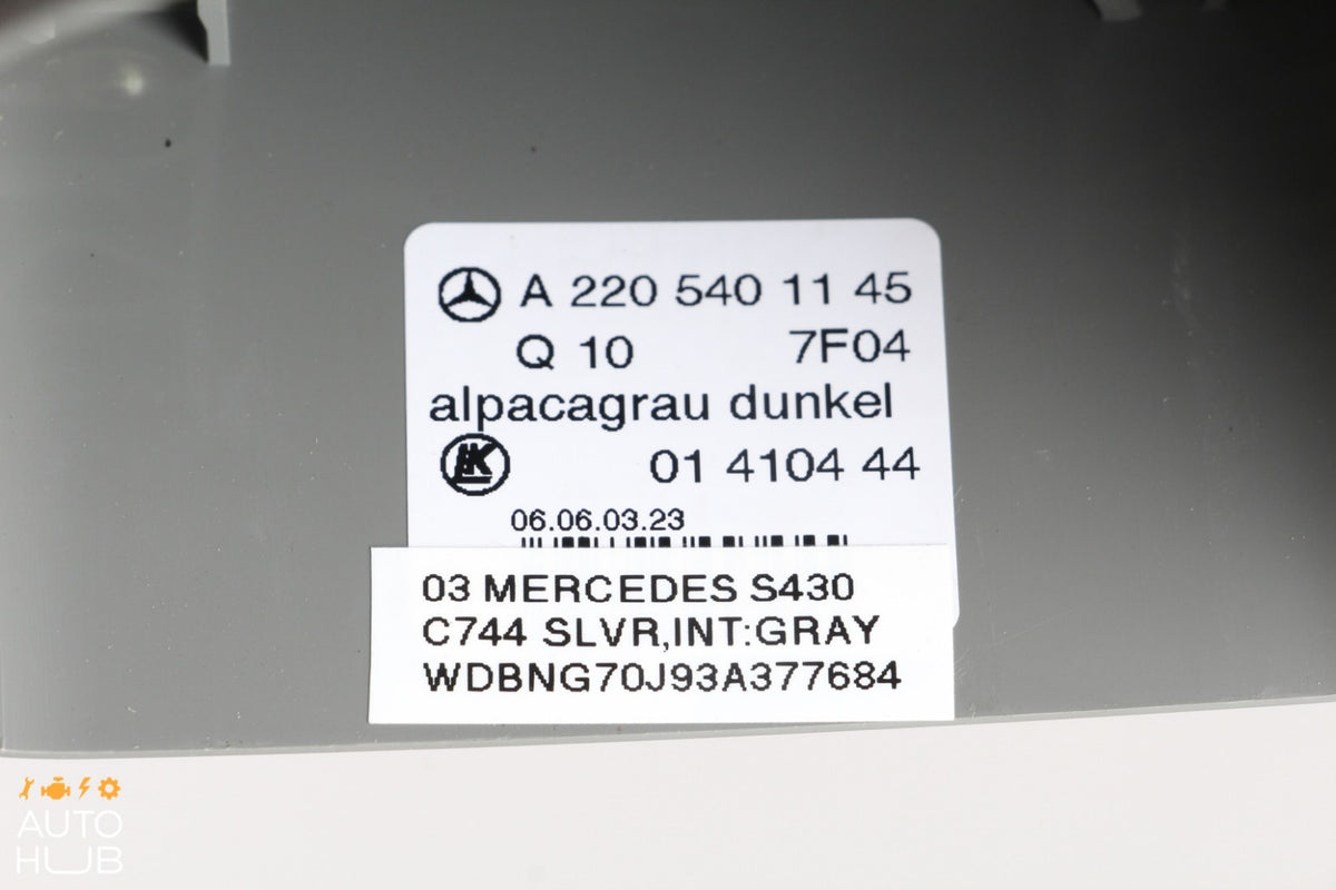 03-06 Mercedes W220 S500 CL500 Steering Column Control Switch & Clock Spring OEM - photo 11