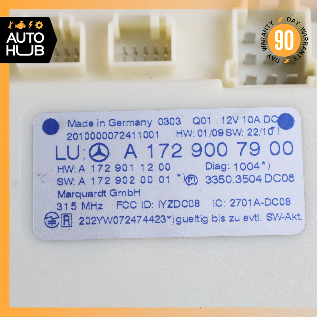 10-15 Mercedes W207 E550 CLS63 AMG SLK250 Keyless Go Entry Control Module OEM - photo 7