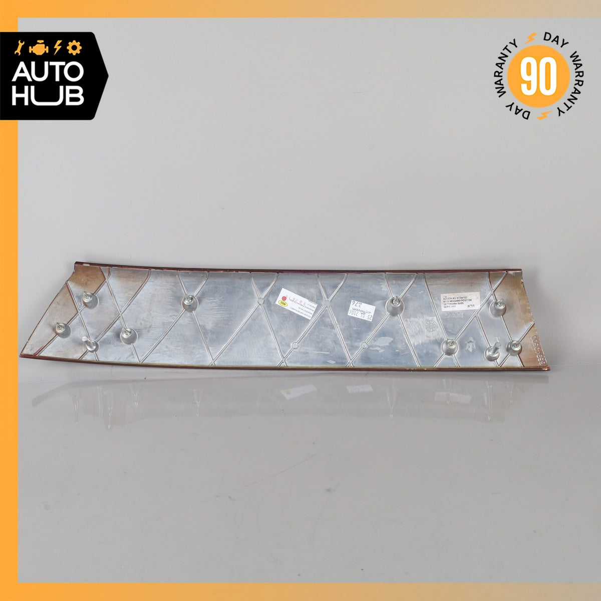 03-13 Maserati Quattroporte M139 Rear Right Side Door Panel Trim Panel Wood OEM - photo 11