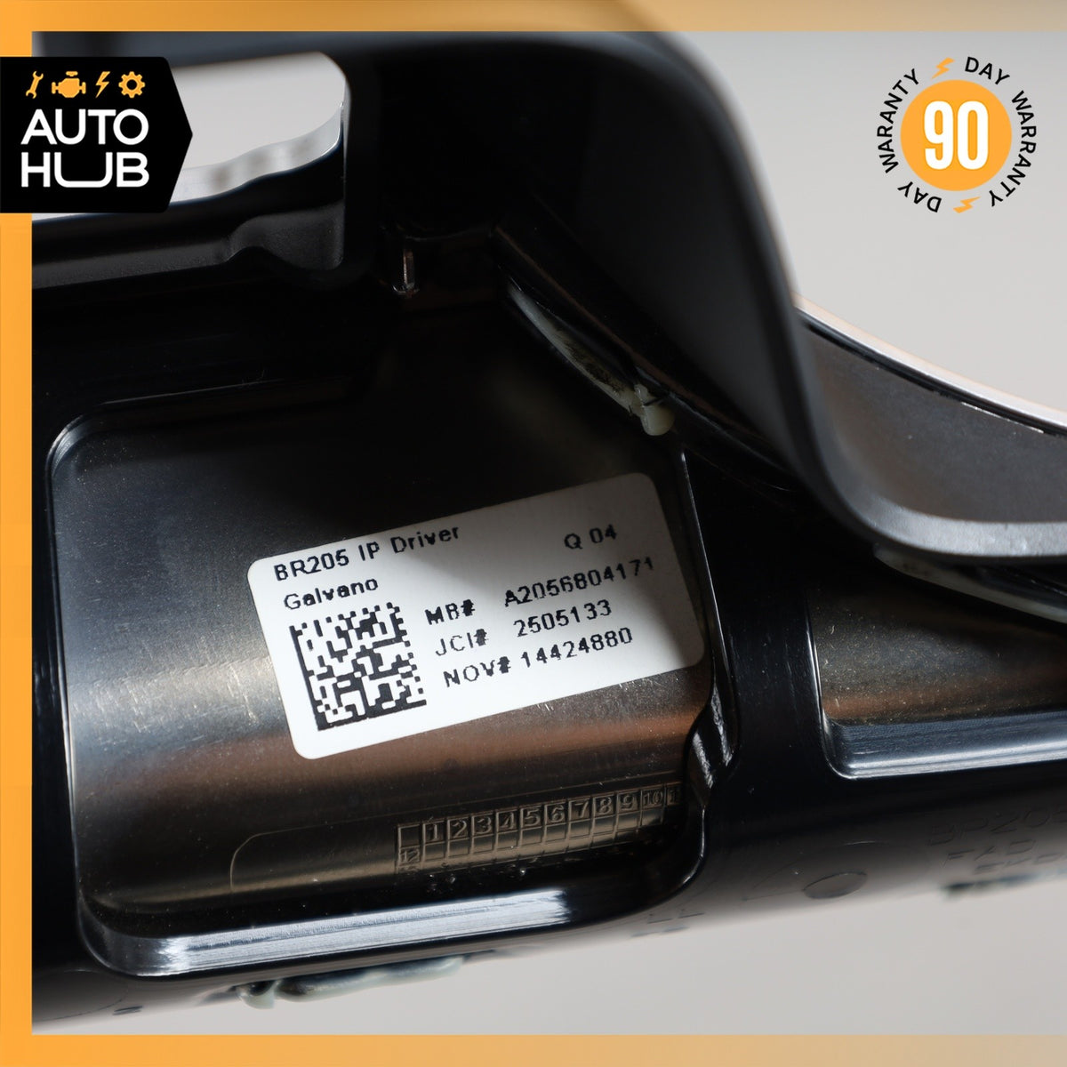 15-20 Mercedes W205 C300 GLC300 Front Left Dashboard Trim Panel Bezel OEM - photo 12