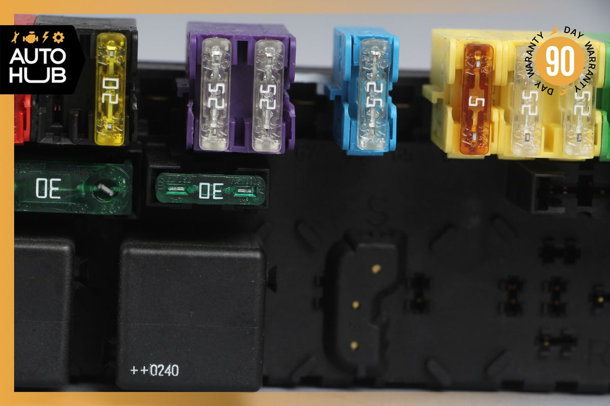 03-12 Mercedes R230 SL500 SL55 AMG SL550 Rear SAM Fuse Box Relay Module OEM - photo 5