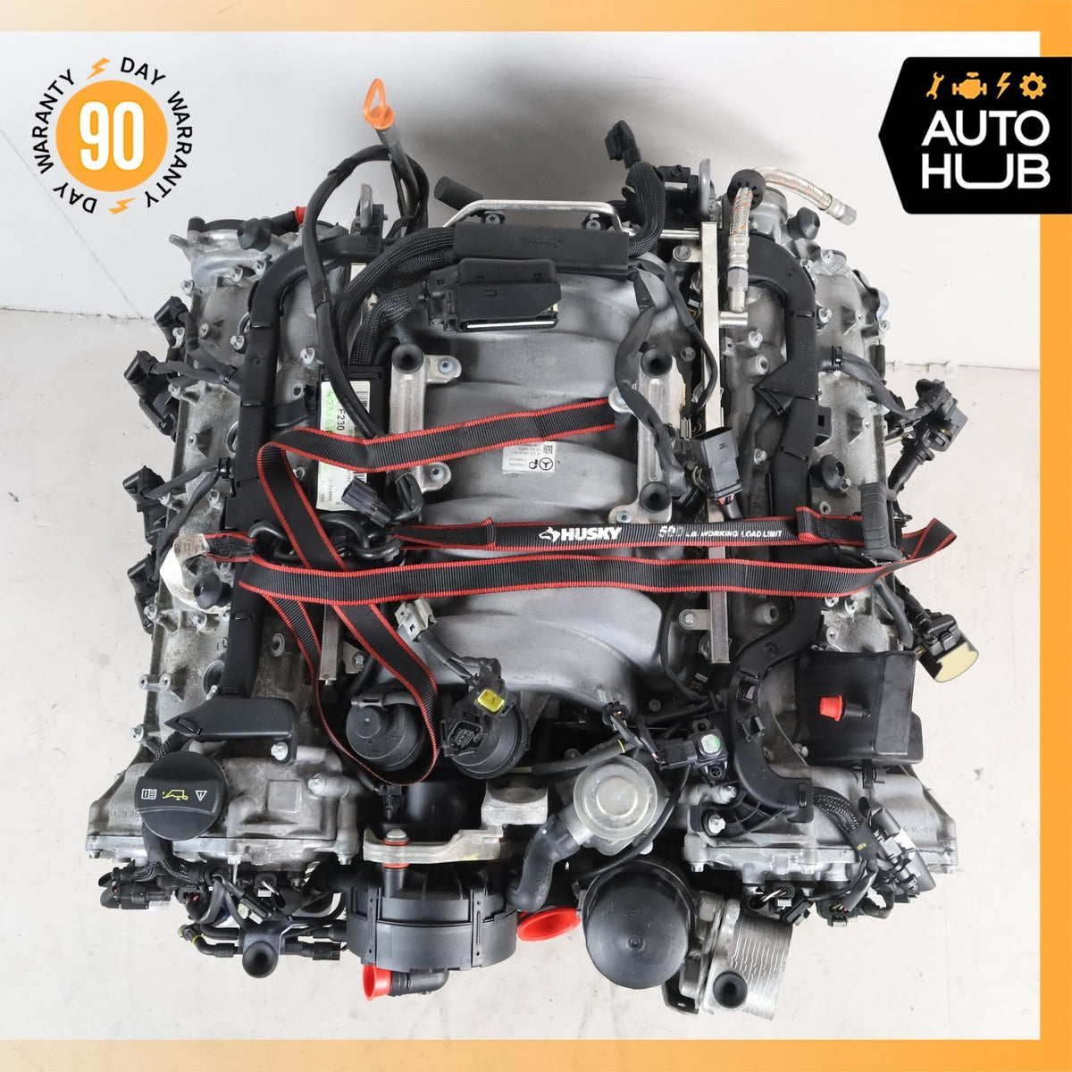 07-12 Mercedes R230 SL550 E550 Engine Motor Assembly 5.5L V8 M273 RWD OEM 90k - photo 7