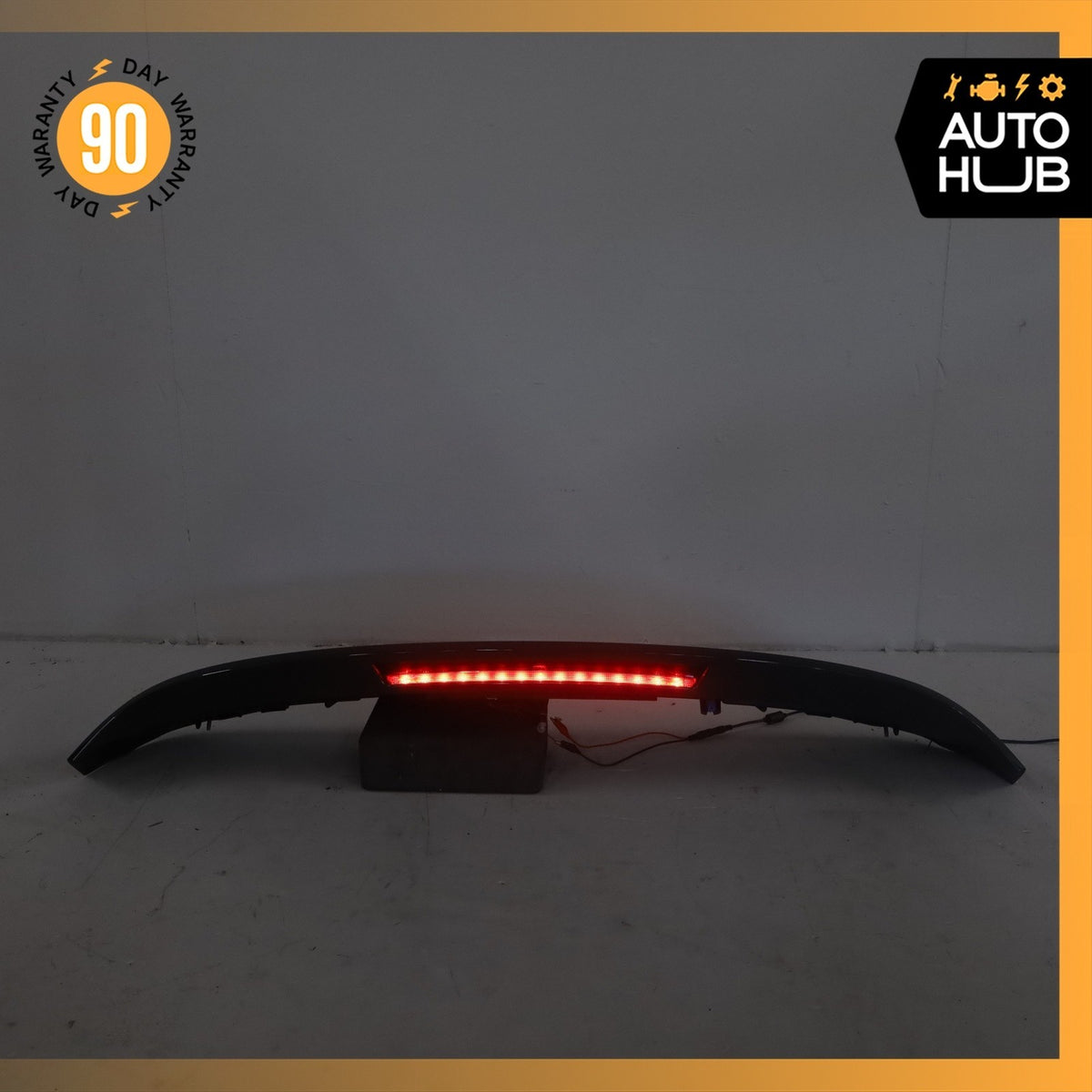 20-22 Mercedes X253 GLC300 GLC63 AMG Trunk Lid Molding Trim Spoiler Wing OEM 78k - photo 3