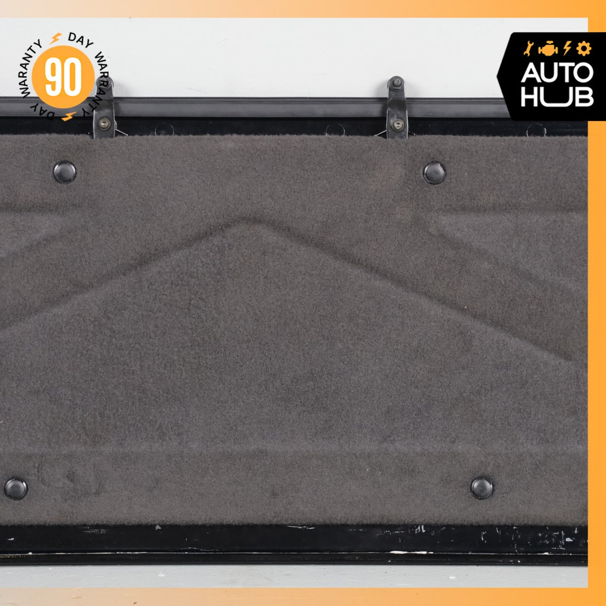 04-09 Cadillac XLR Convertible Rear Folding Top Compartment Panel Black OEM - photo 11