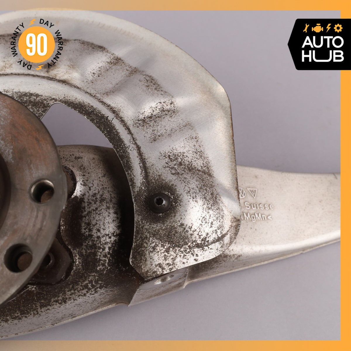 11-18 Porsche Cayenne 958 Front Right Knuckle Spindle 7P0615312B OEM - photo 5