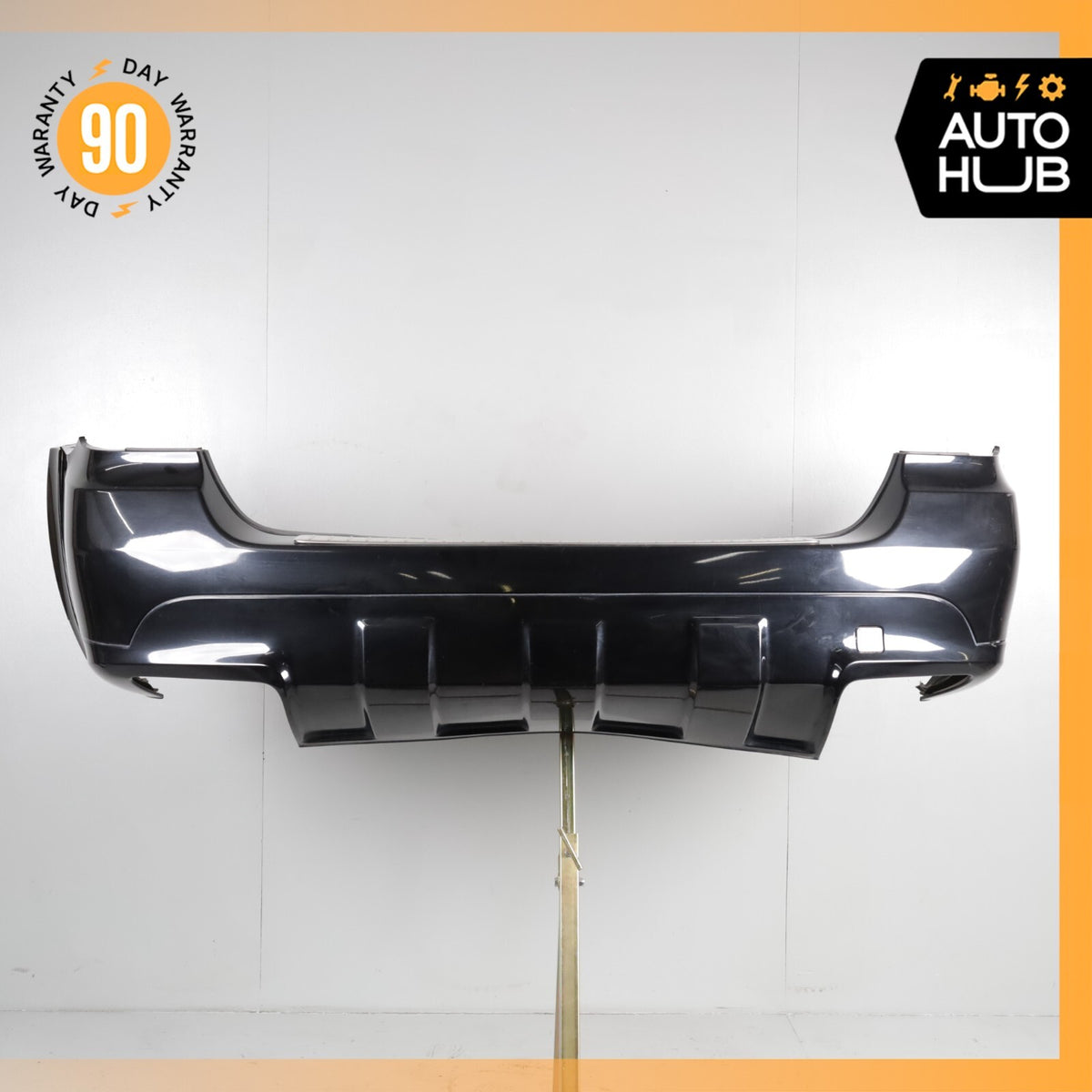 07-08 Mercedes W164 ML63 AMG Sport Rear Bumper Cover Assembly Black OEM - photo 1
