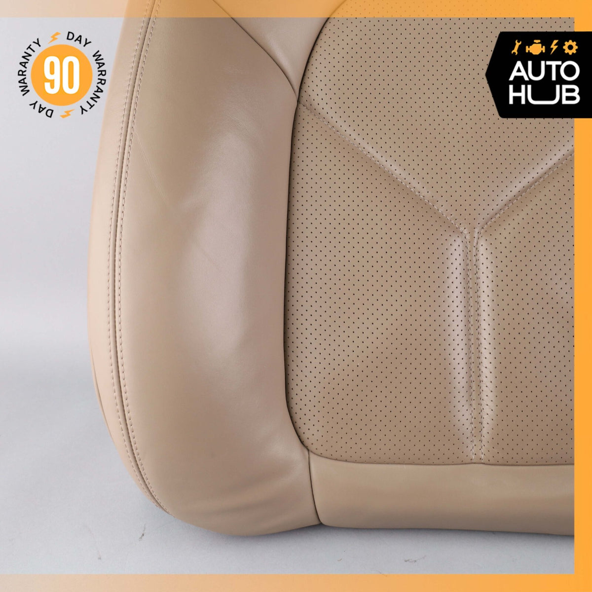 11-18 Porsche Cayenne 958 GTS Front Left Side Seat Upper Cushion Leather OEM 40k - photo 6