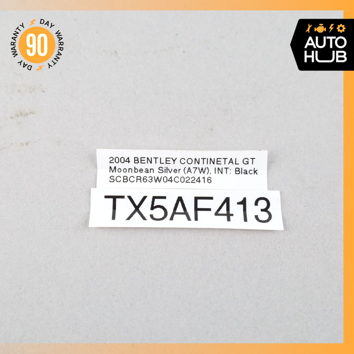 03-06 Bentley Continental GT Flying Spur Front Oil Cooler Line OEM - photo 9