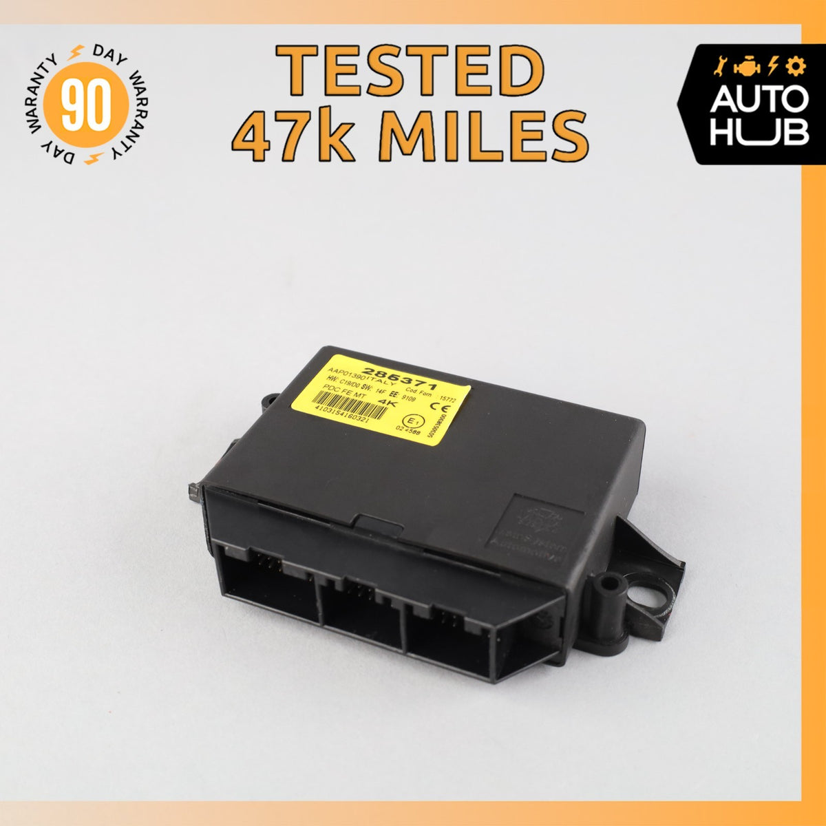 08-19 Maserati GranTurismo Park Assist Parktronic Sensor Module Control OEM 47k - photo 1