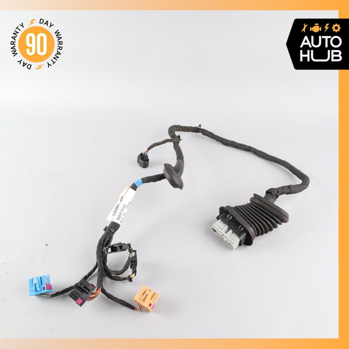 2006 Bentley Continental Flying Spur Rear Right Side Door Wire Harness OEM 58k - photo 1