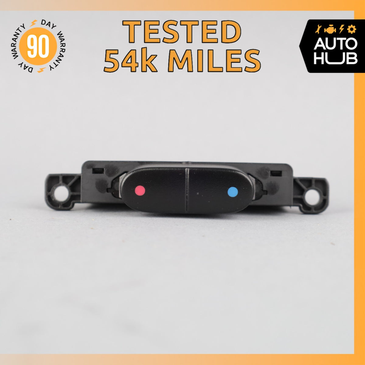 03-12 Bentley Continental Flying Spur Center Dashboard Temperature Button Switch - photo 1