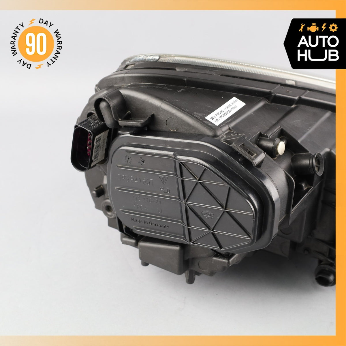 11-14 Porsche Cayenne 958 Left Driver Side Headlight Lamp Halogen OEM - photo 14