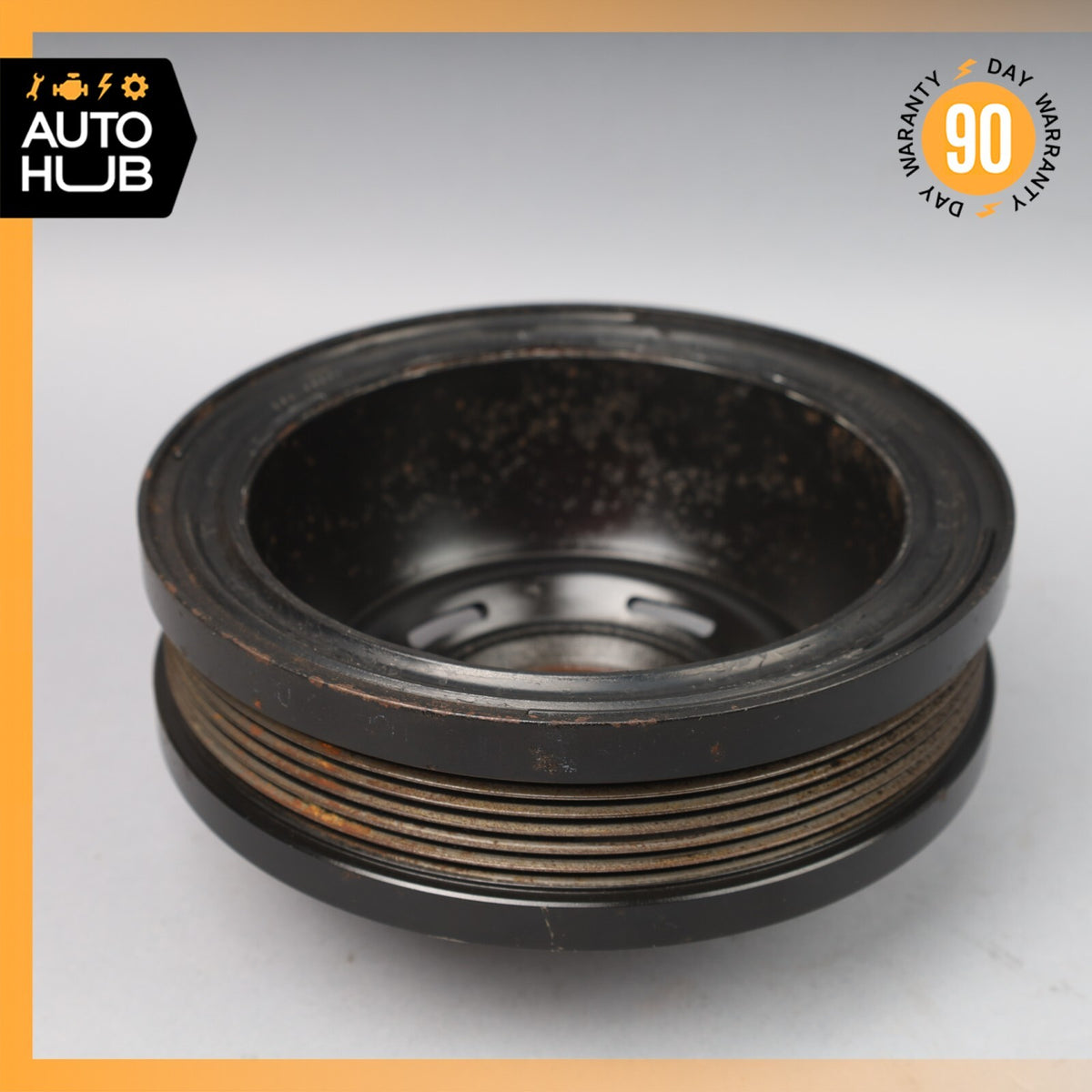Mercedes W205 C43 AMG Engine Crankshaft Pulley Vibration Damper OEM - photo 13