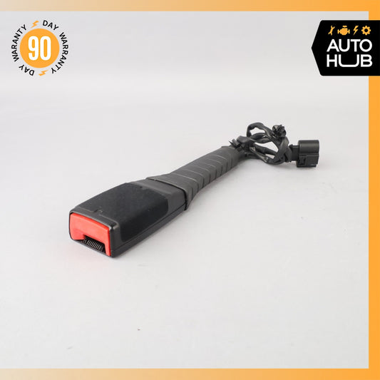 11-18 Porsche Cayenne 958 Front Right Seat Belt Buckle Black 7P0857756E OEM - photo 1