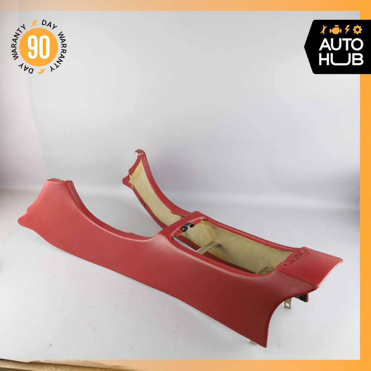 00-04 Aston Martin DB7 Vantage Center Console Carrier Frame Body Red OEM 35k - photo 2