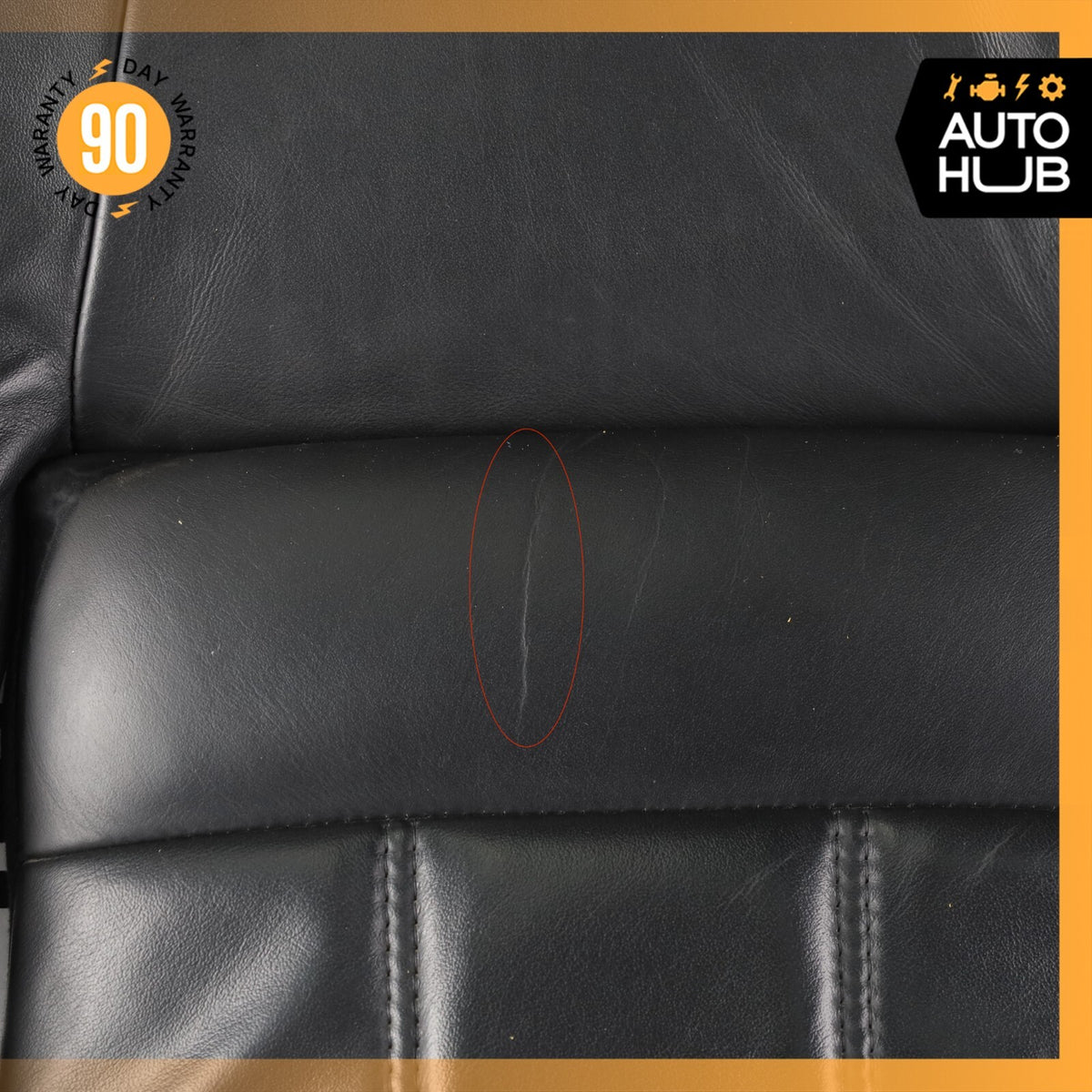 07-11 Bentley Continental GTC GT Front Left Side Seat Upper Back Cushion OEM 62k - photo 8