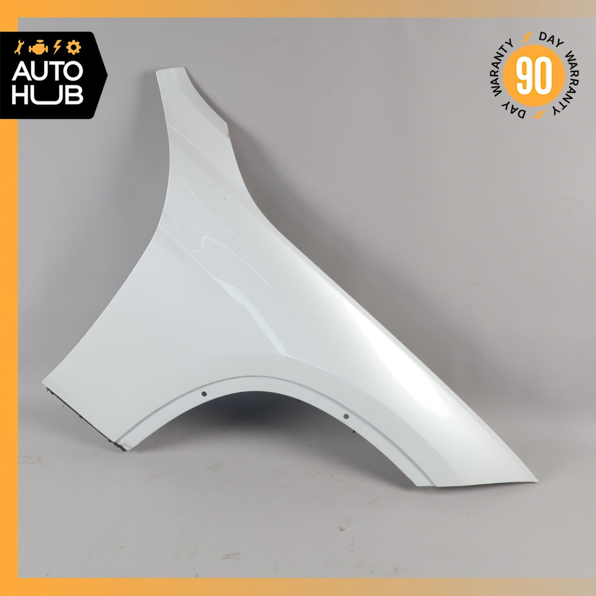 BMW X1 E84 Right Passenger Side Fender Assembly White OEM - photo 1