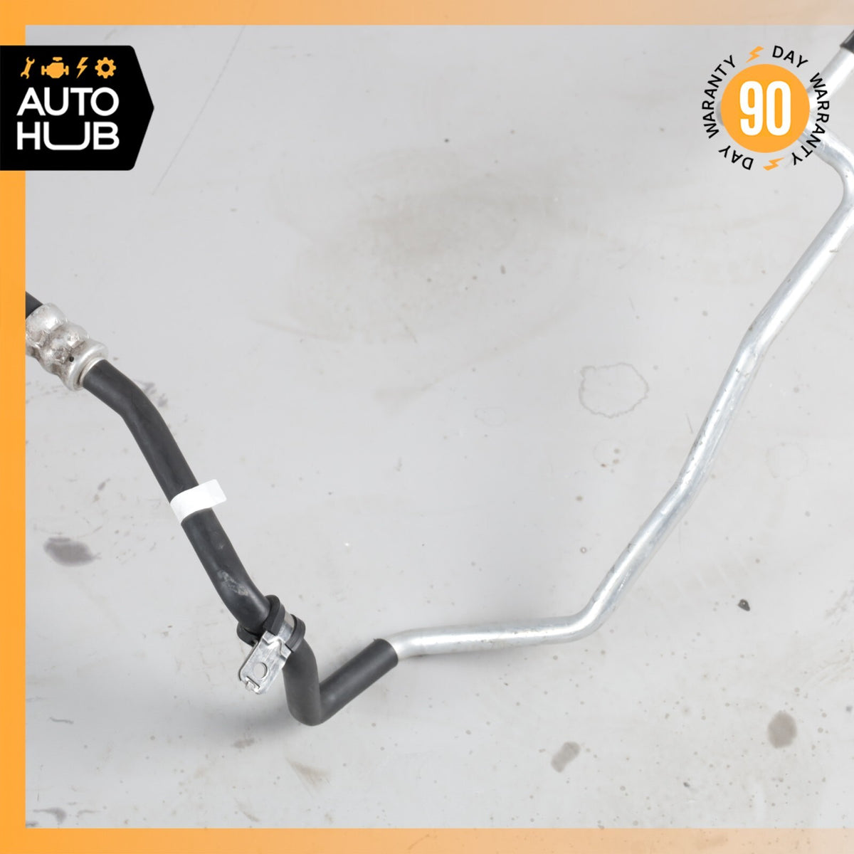 12-16 Porsche Panamera 970 Hybrid S Power Steering Hose Return Pipe Line OEM 70k - photo 4