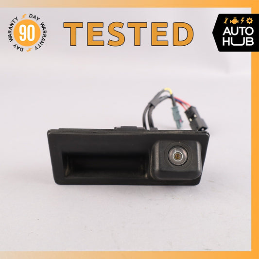 17-20 Audi 8V A3 Rear Trunk Tailgate Release Open Handle w/Camera OEM - photo 1