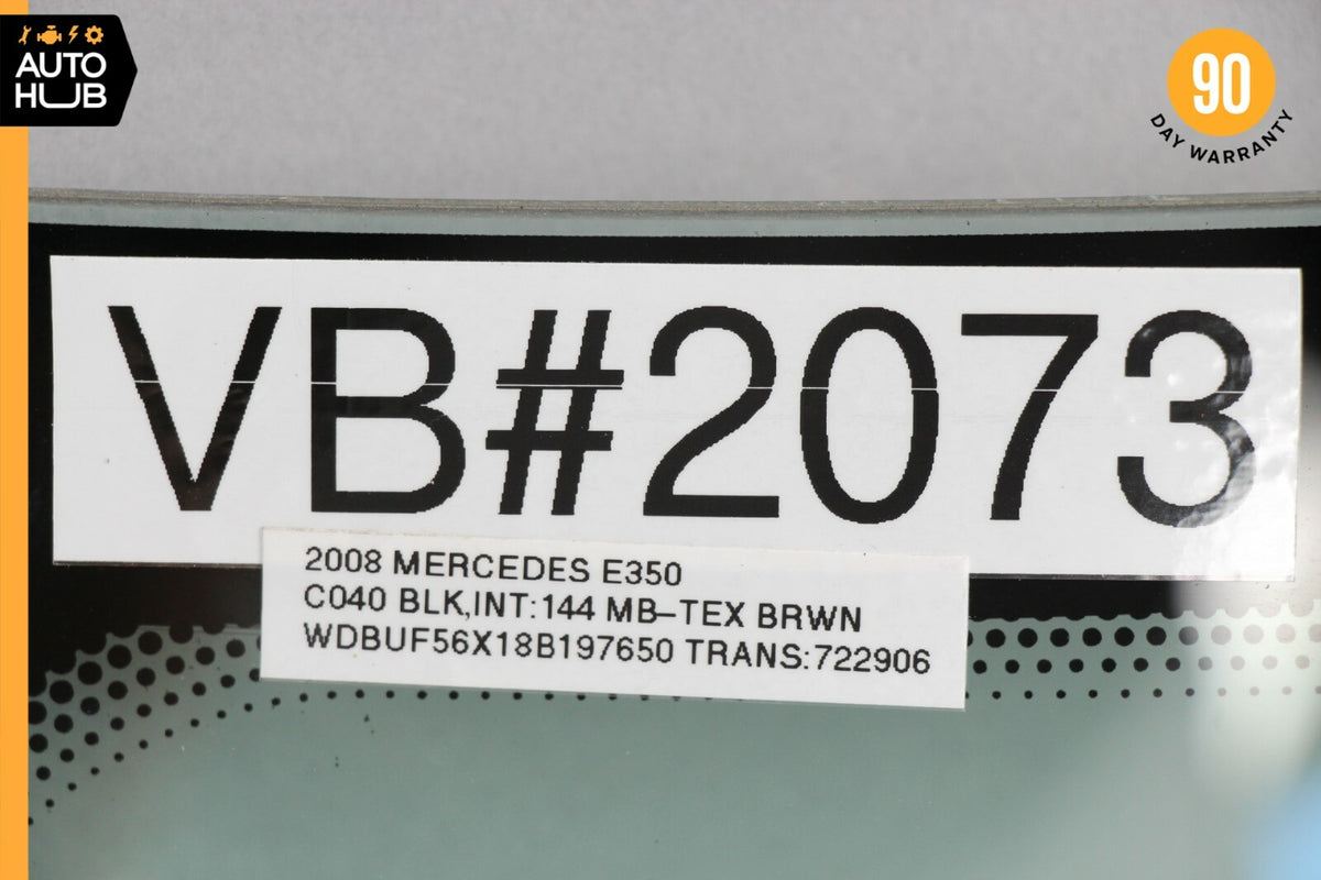 07-09 Mercedes W211 E350 E550 E320 Front Windshield Window Glass Aftermaket - photo 12