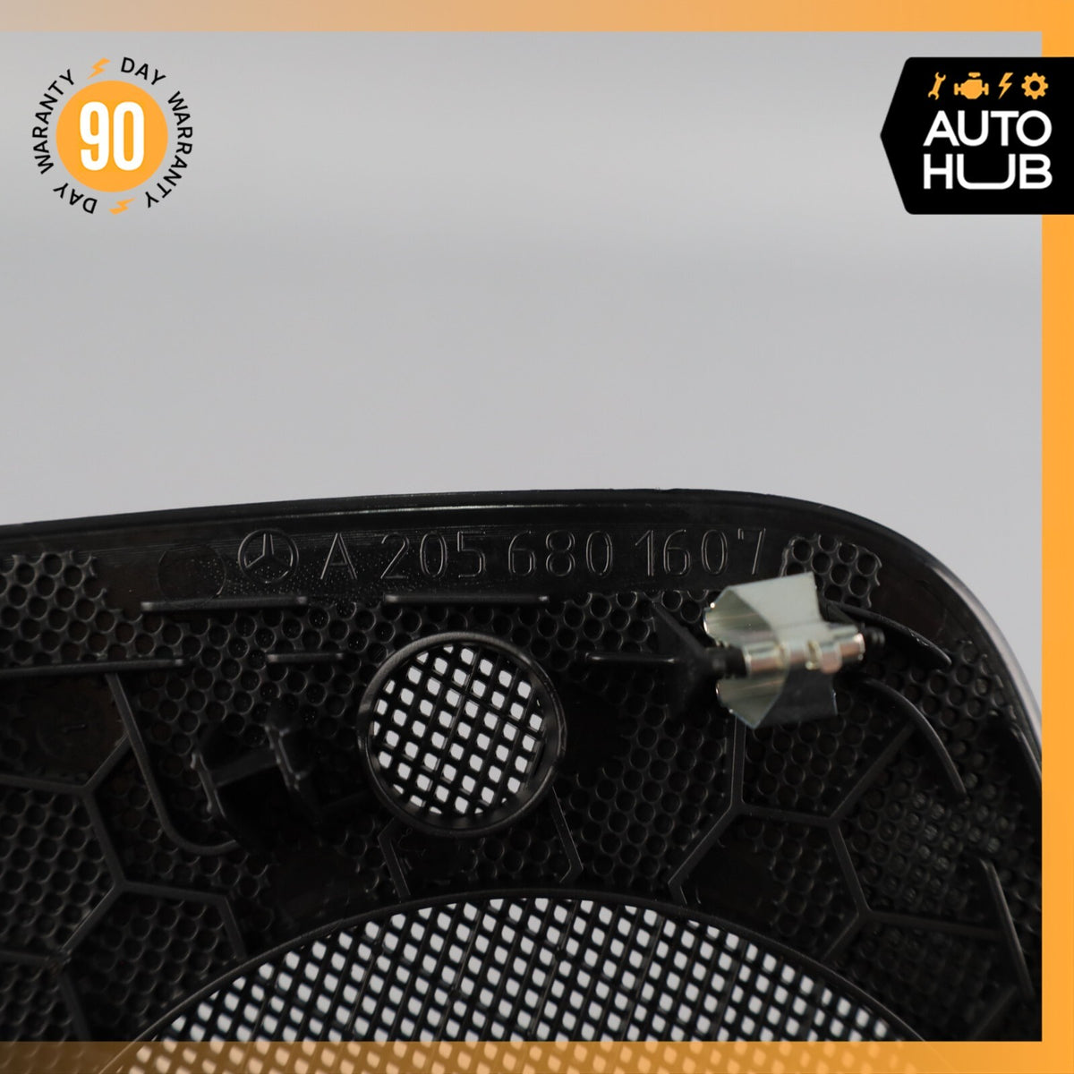 2017 Mercedes W205 C300 Dashboard Dash Grille Speaker Cover OEM - photo 9