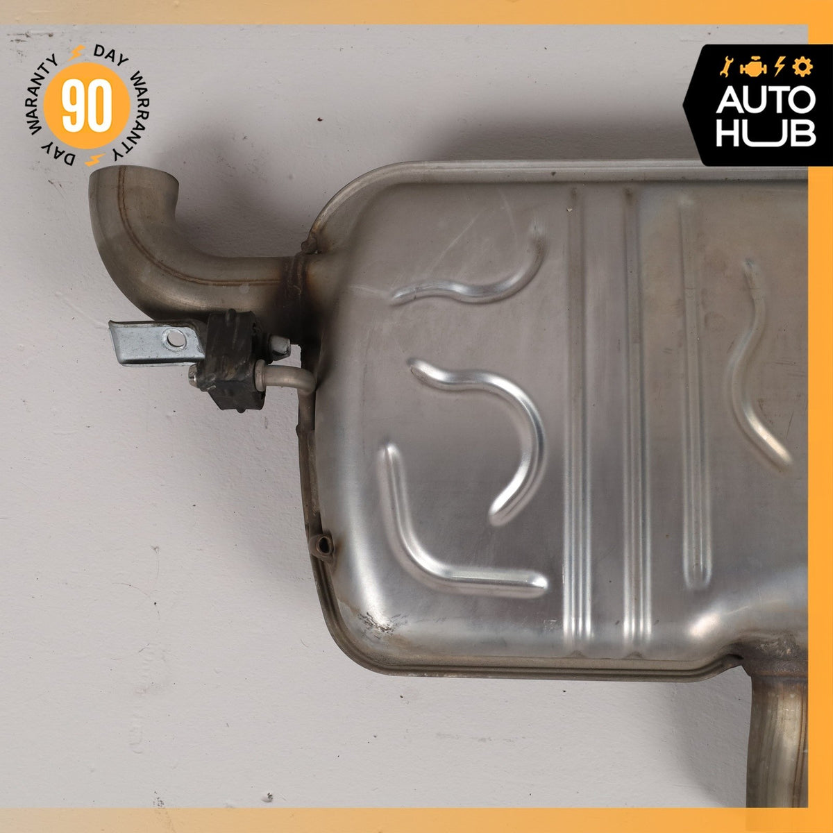 15-20 Mercedes X156 GLA250 FWD Dual Exhaust Muffler Assembly 2464910600 OEM 71k - photo 8