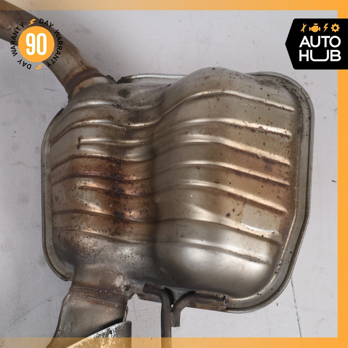 03-06 Mercedes R230 SL500 Left & Right Exhaust Muffler Mufflers Tips Set OEM - photo 7