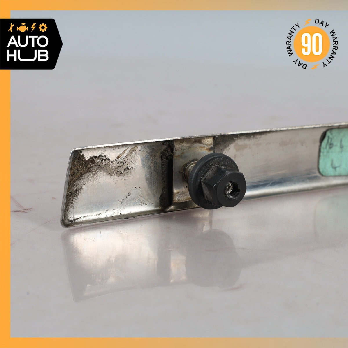 03-10 Bentley Continental GTC GT Rear Left Side Bumper Molding Trim Chrome OEM - photo 6