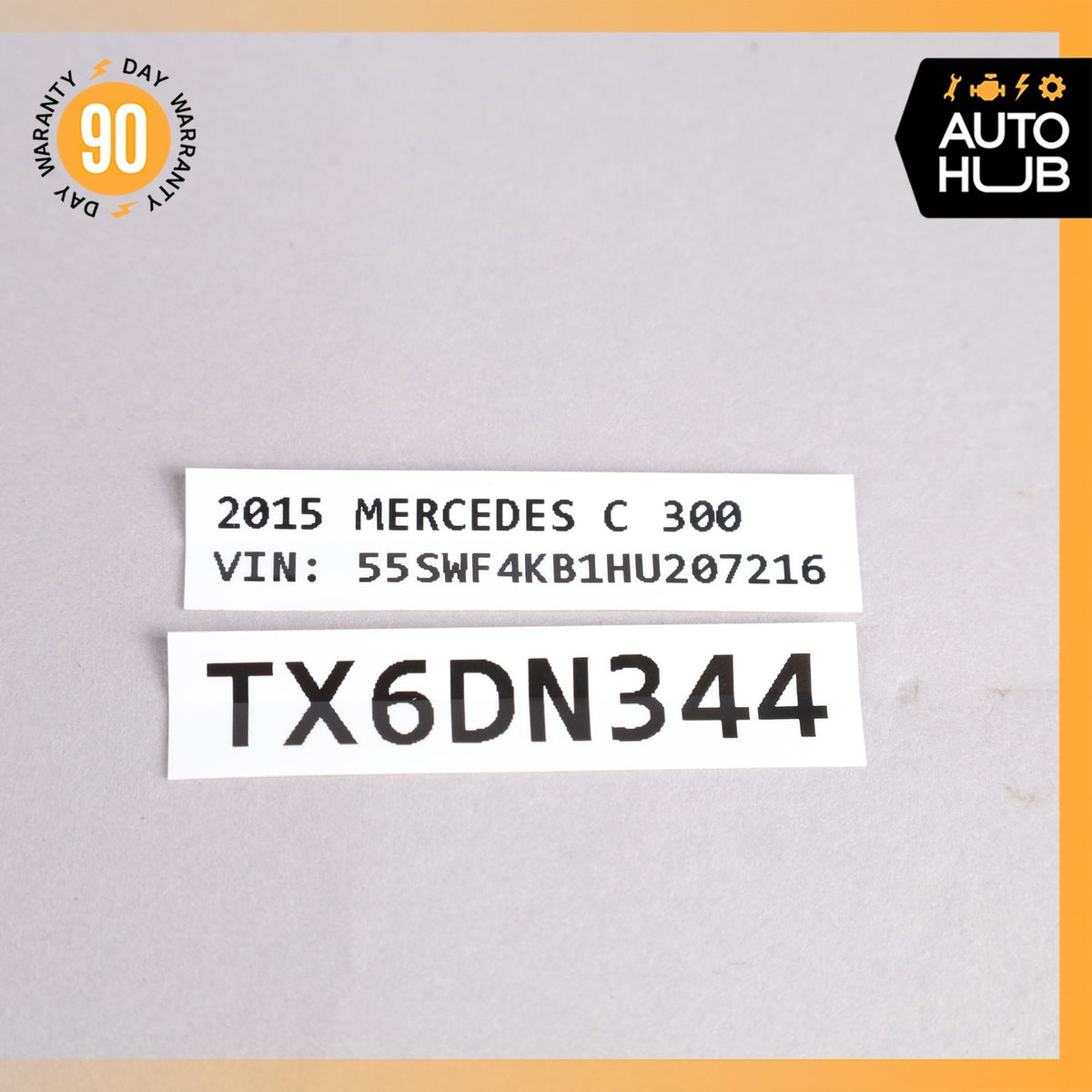 15-19 Mercedes W205 C300 C43 AMG GLC300 A/C Heater Climate Control Switch OEM - photo 17