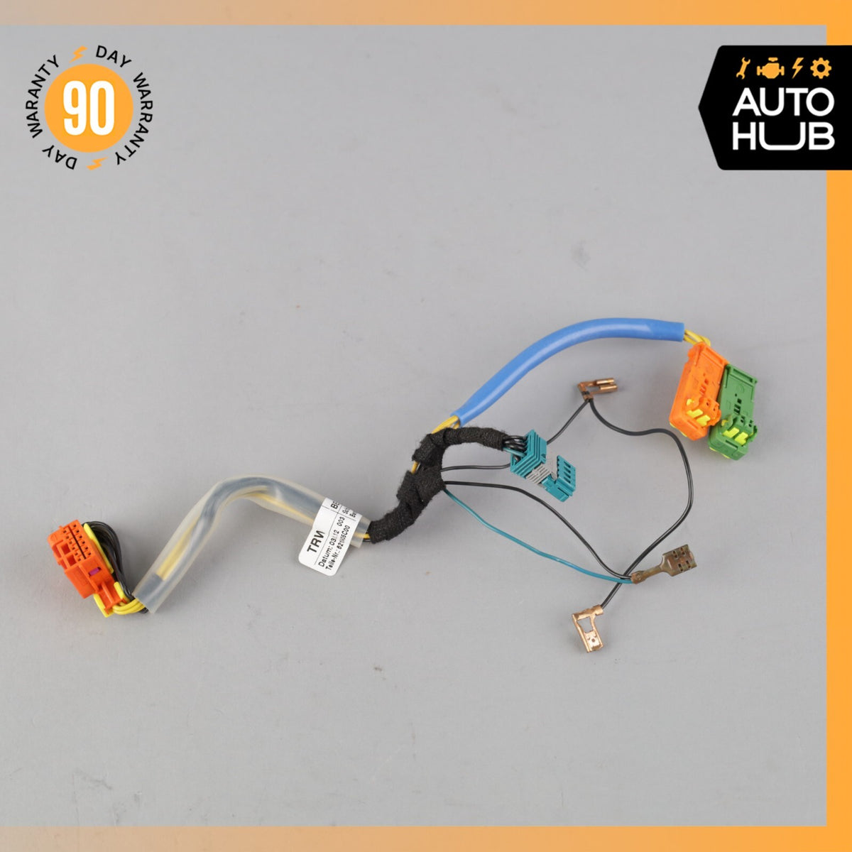 12-18 Bentley Continental GTC GT Steering Wheel Driver Airbag Wiring Harness 71k - photo 11