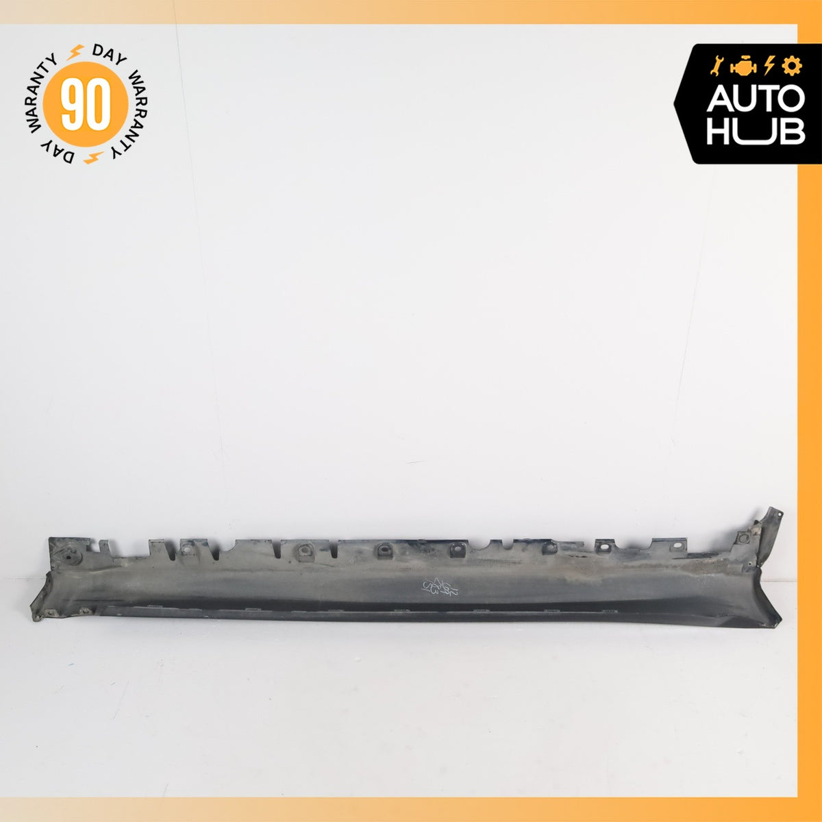14-18 BMW F15 X5 M Sport Left Driver Side Skirt Molding Rocker Panel Black OEM - photo 12