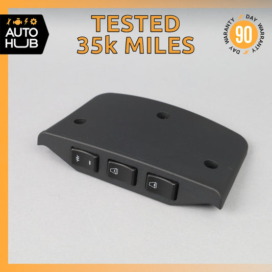 Aston Martin DB9 DBS V12 Vantage Right Seat Lumbar Regulator Switch w/ Cover OEM - photo 1