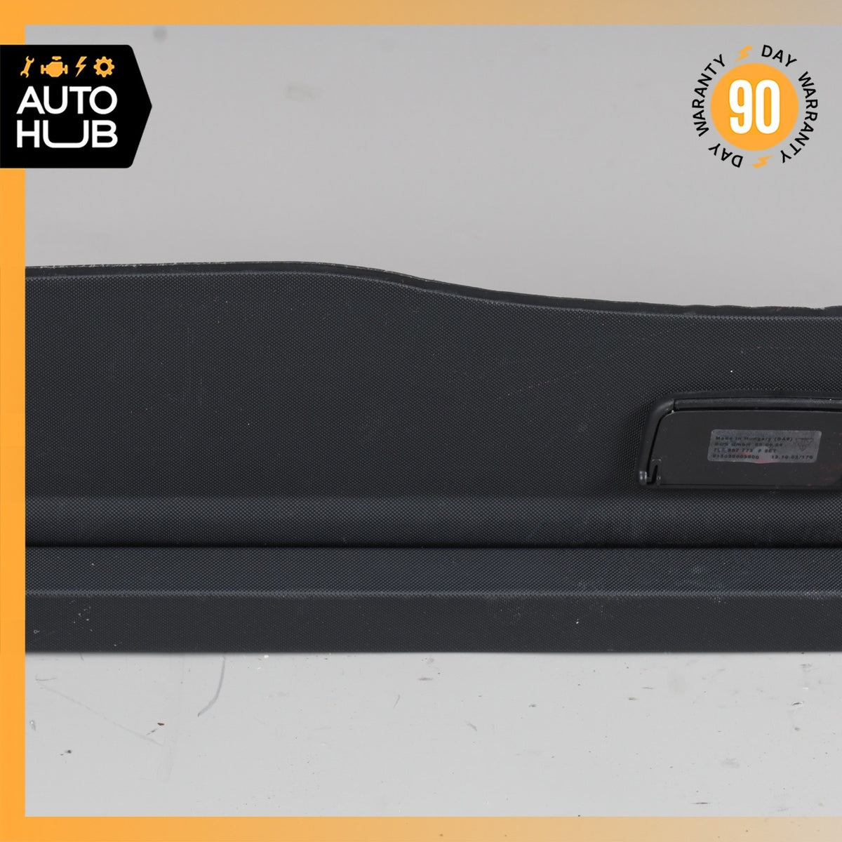 03-10 Porsche Cayenne 955 Turbo Rear Trunk Cargo Shade Cover Black OEM - photo 9