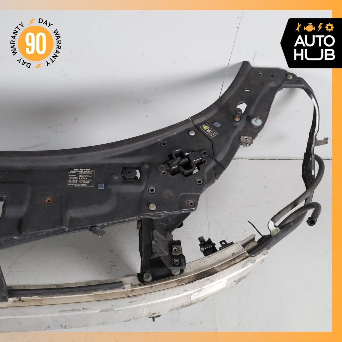 07-14 Mercedes W216 CL600 Front Reinforcement Bar Upper Radiator Support Clip - photo 7