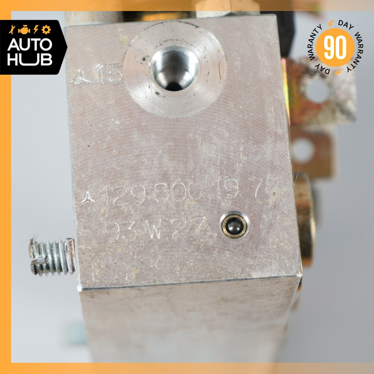 90-02 Mercedes R129 SL600 300SL Left Side Top Hydraulic Valve Block Solenoid OEM - photo 9